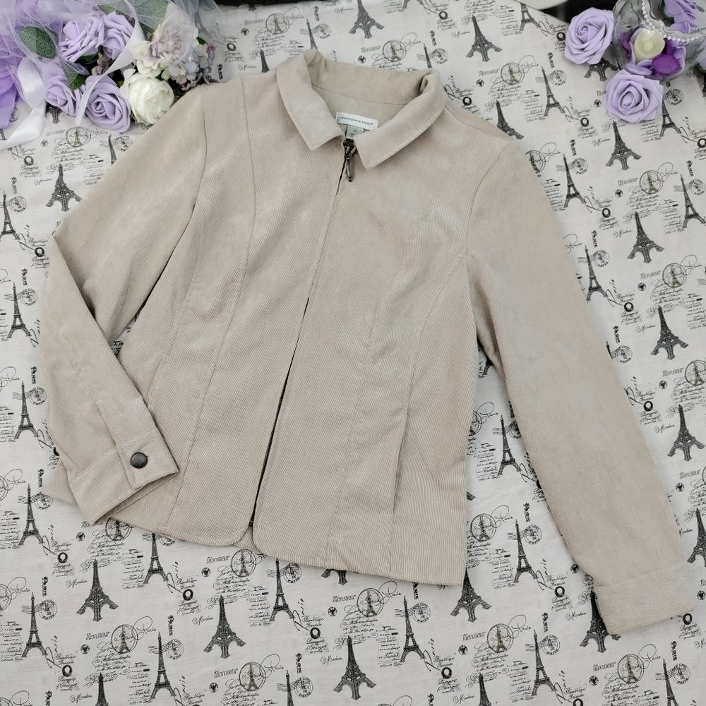 Christopher & Banks Beige Jacket Size M